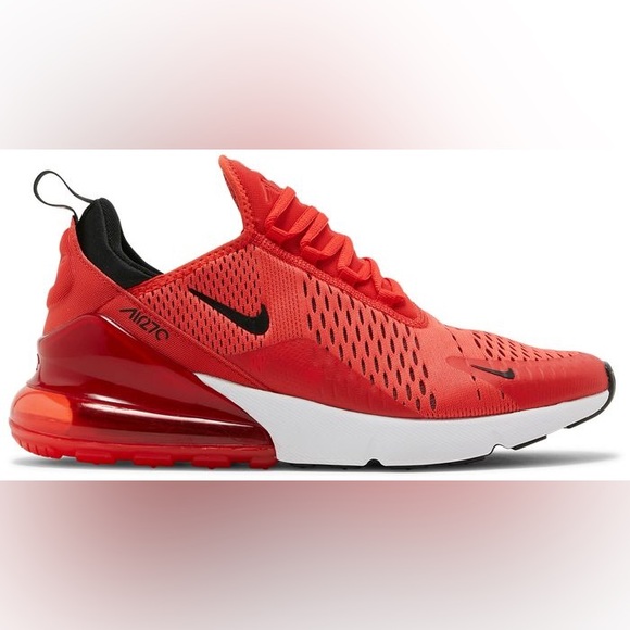 Nike Shoes - Nike Air Max 270 Bright Red with Black Accents size 7 women’s